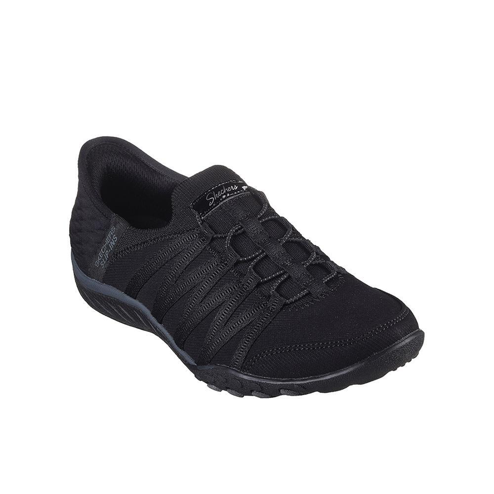 Sapatilhas Skechers Mulher Breathe Easy Pretas 2/4