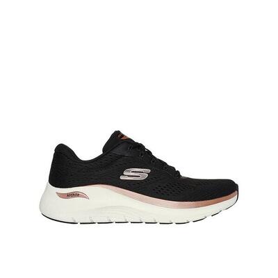 Zapatillas Skechers Mujer Arch Fit 2.0 - Glow The Distance Negras