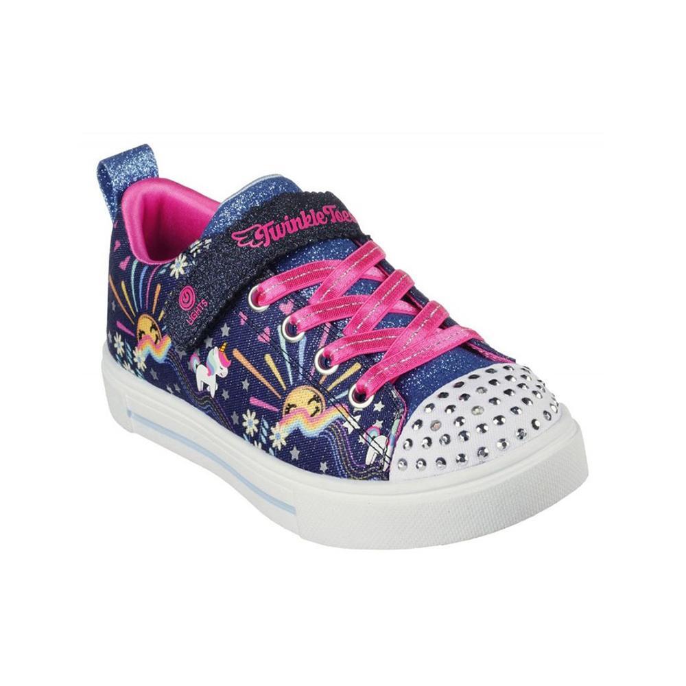 Sapatos do Skechers Kid's Twinkle Sparks Unicorn Sunshine Multicolor 2/4