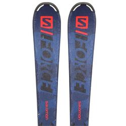 RECONDITIONNE - Ski Junior Salomon S Force Jr + Fixations - BON