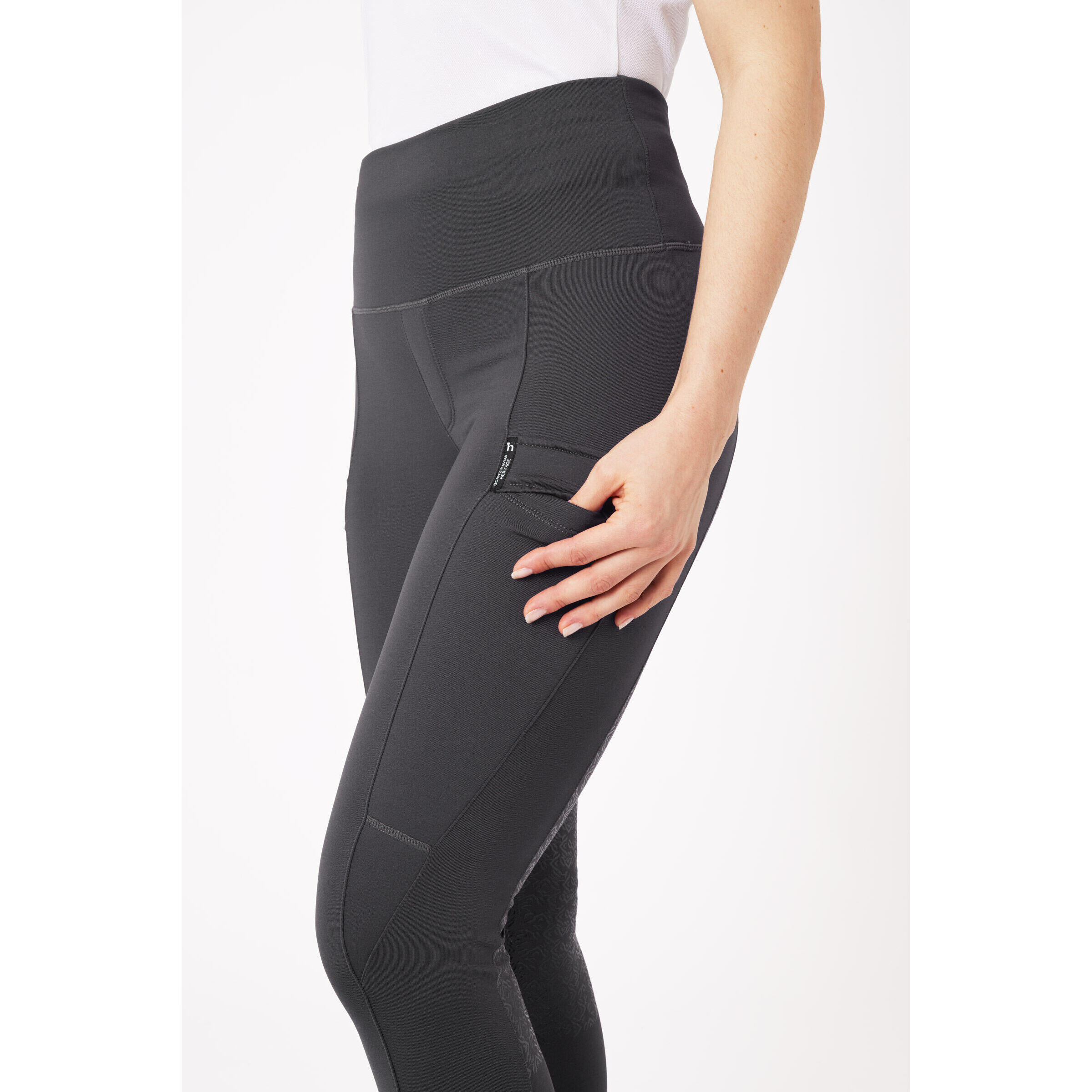 Leggings full grip da donna Horze Celia Thermo 5/7