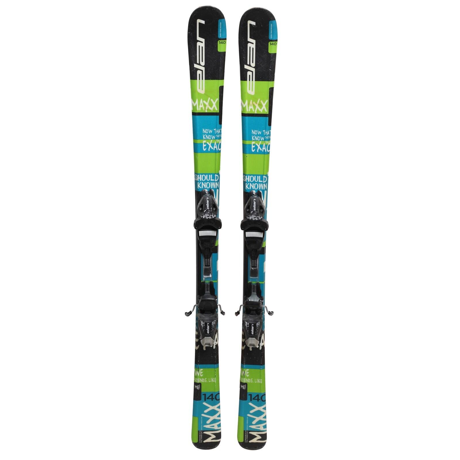 RECONDITIONNE - Ski Junior Elan Maxx + Fixations 2/4