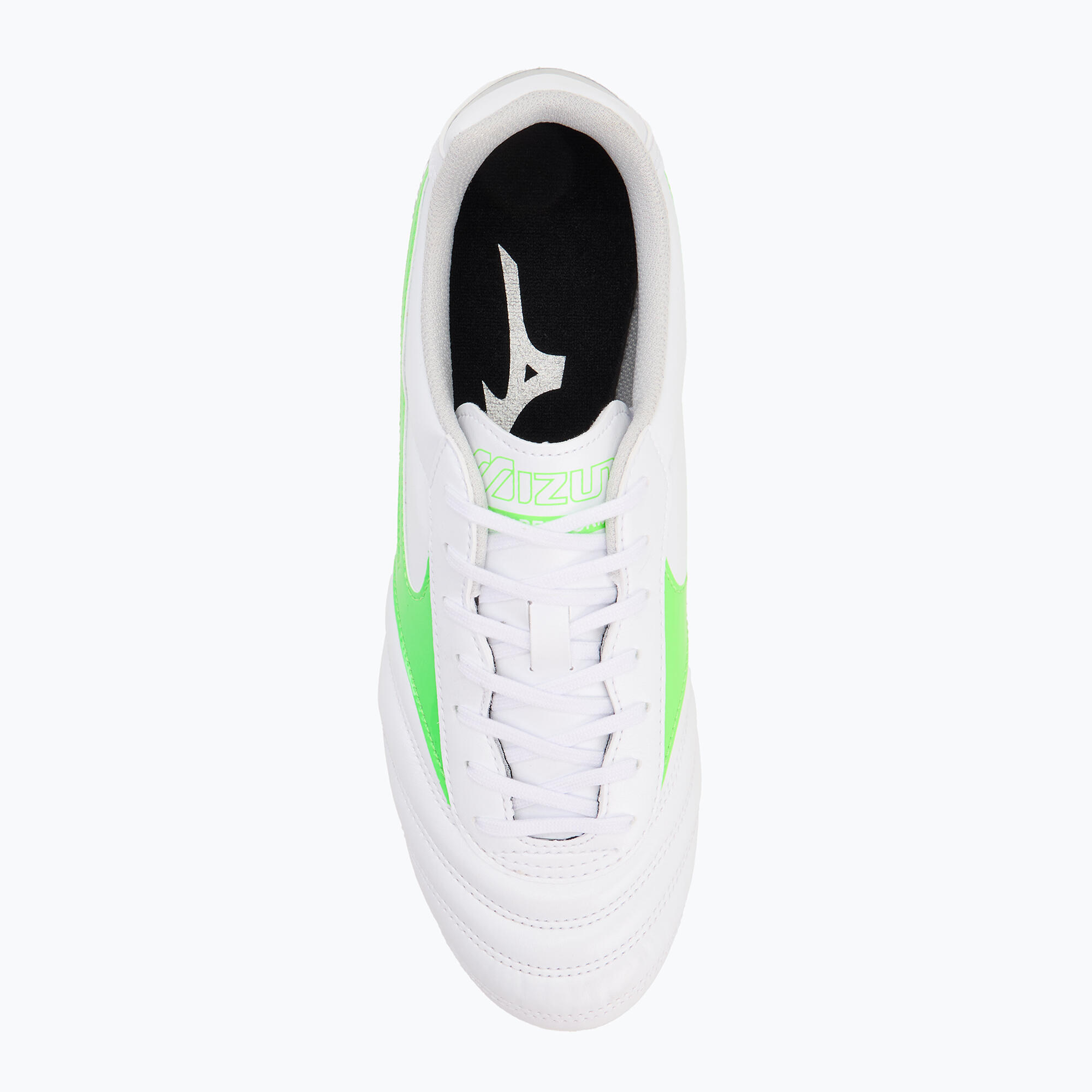 Scarpe da calcio Mizuno Morelia II Club Bianco e verde neon 5/5