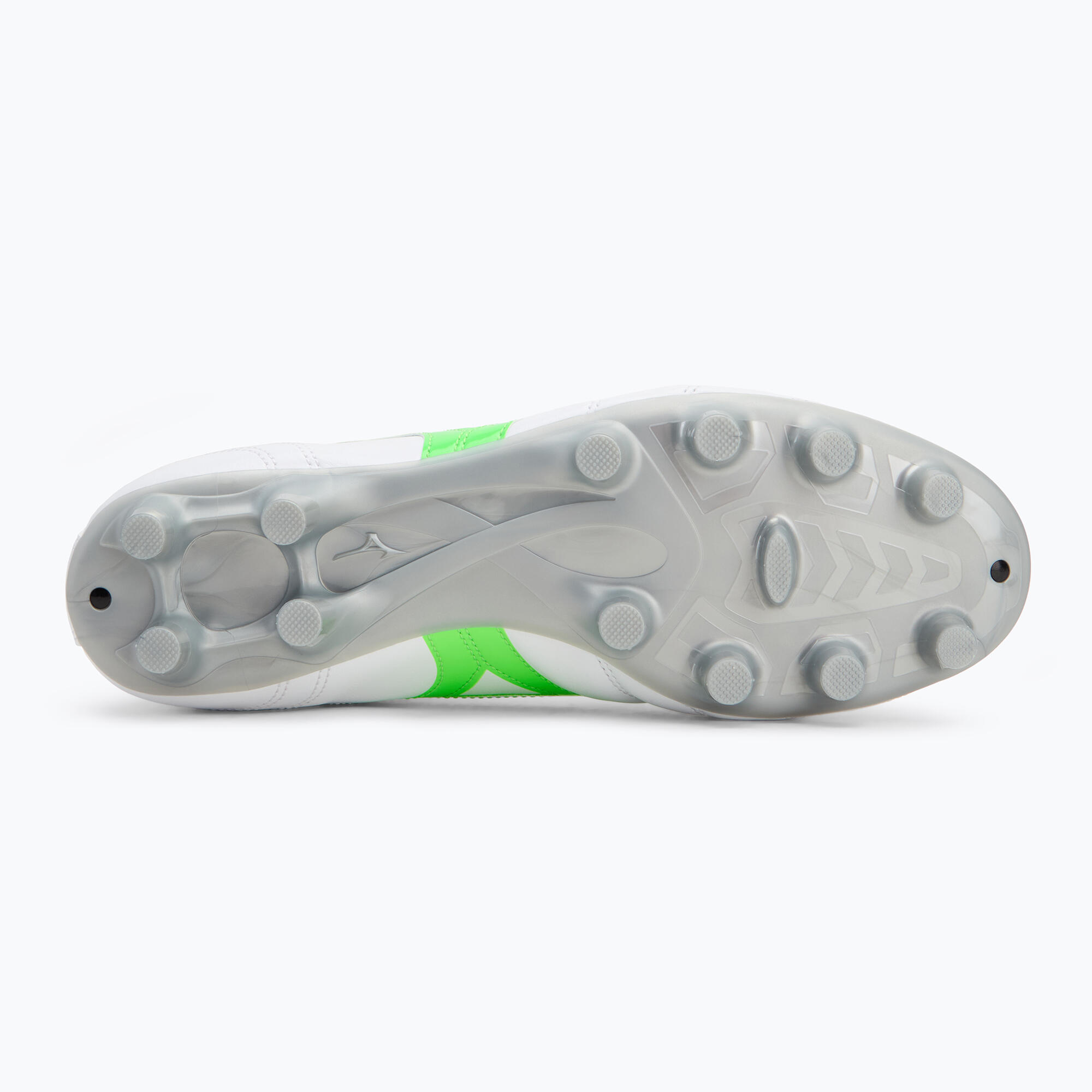 Scarpe da calcio Mizuno Morelia II Club Bianco e verde neon 4/5