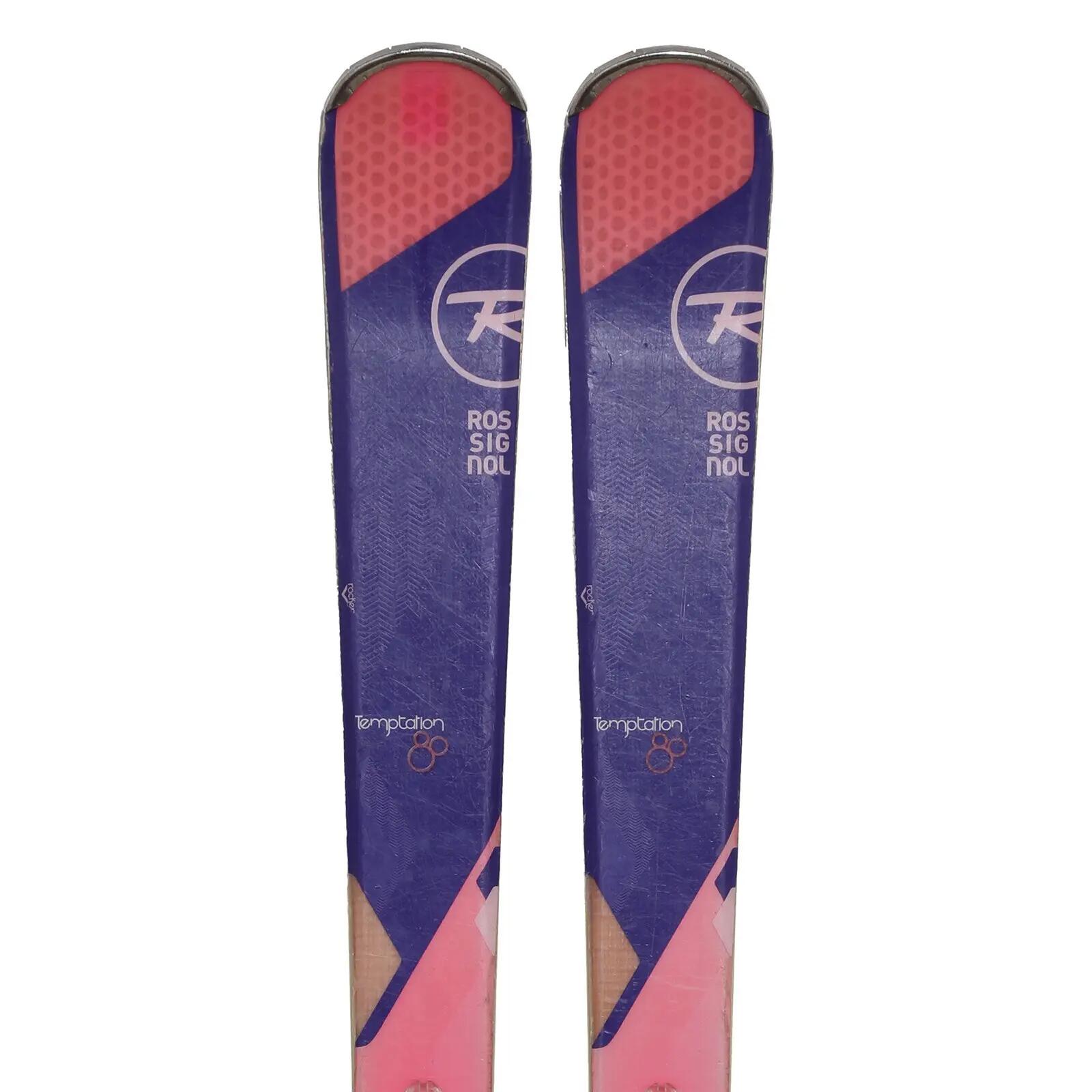 RECONDITIONNE - Ski Rossignol Temptation 80 + Fixations 5/5
