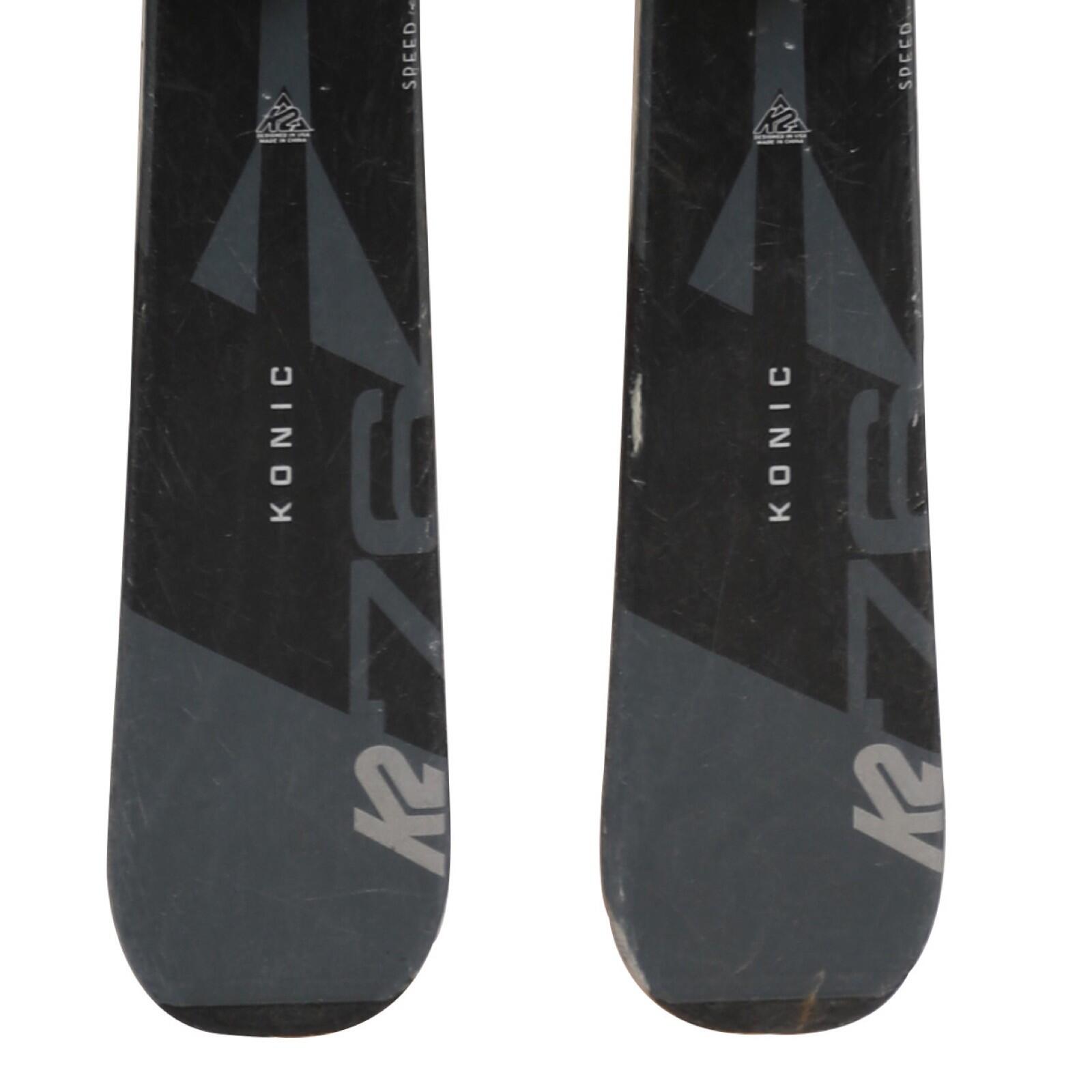 TWEEDEHANDS - Gebruikte K2 Konic Rx Ski + Bindingen - GOEDE 4/4