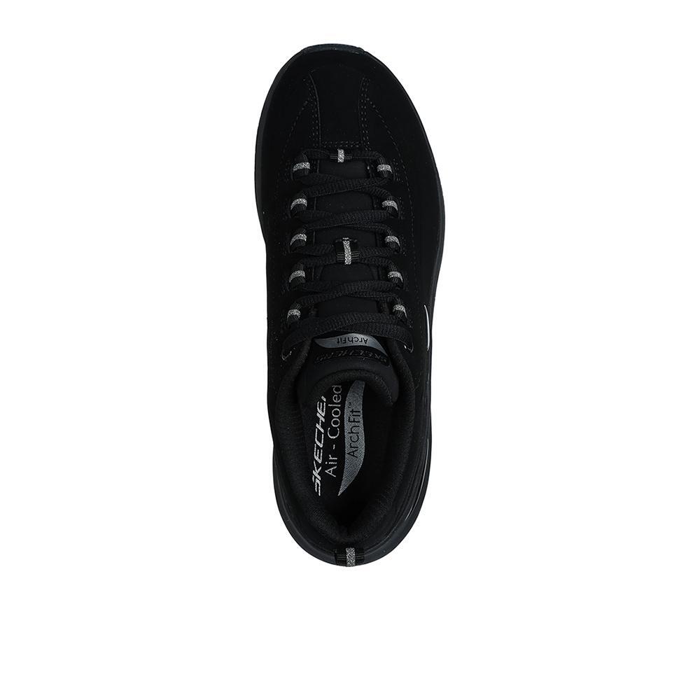 Sapatilhas Skechers Mulher Arch Fit 2.0 - Dark Horse Pretas 3/5