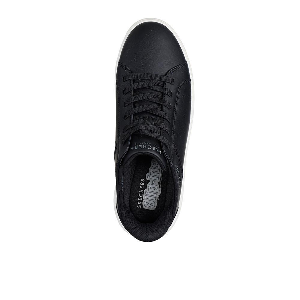 Zapatillas Skechers Hombre Court Break - Double Vented Negras 3/5