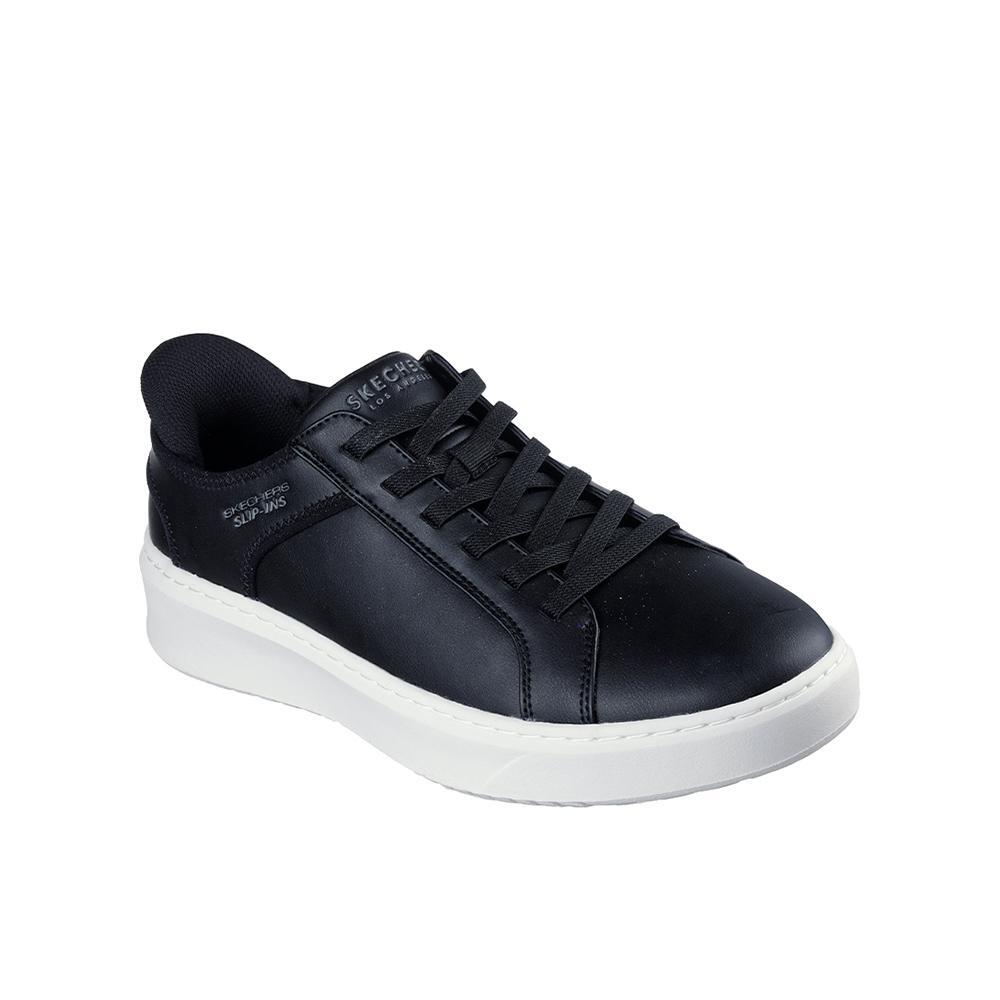 Zapatillas Skechers Hombre Court Break - Double Vented Negras 2/5