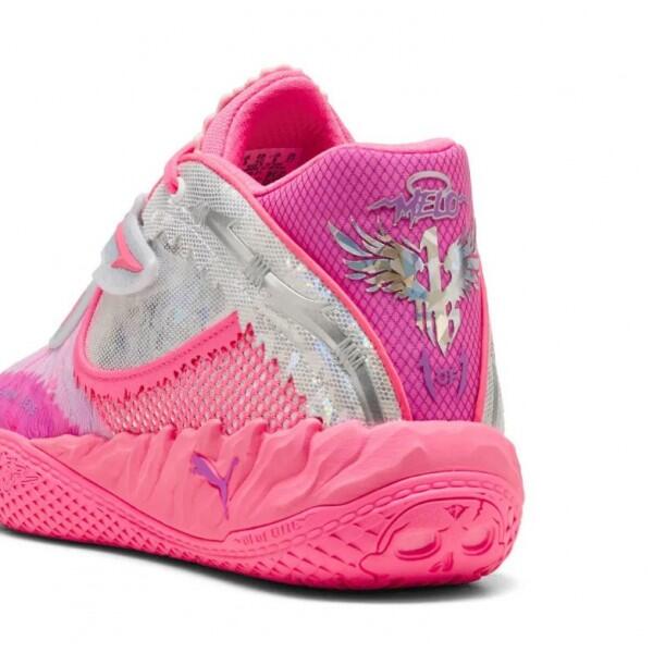 puma pink basketball shoes