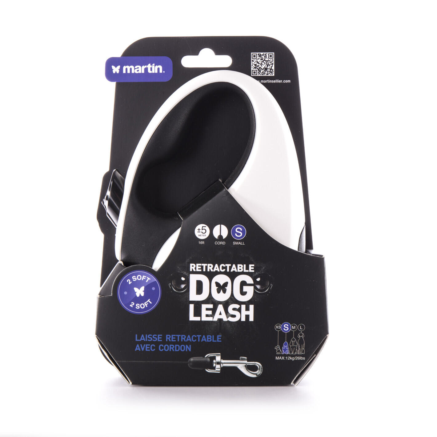 Laisse pour chien cordon Martin Sellier 2 Soft S 2/2