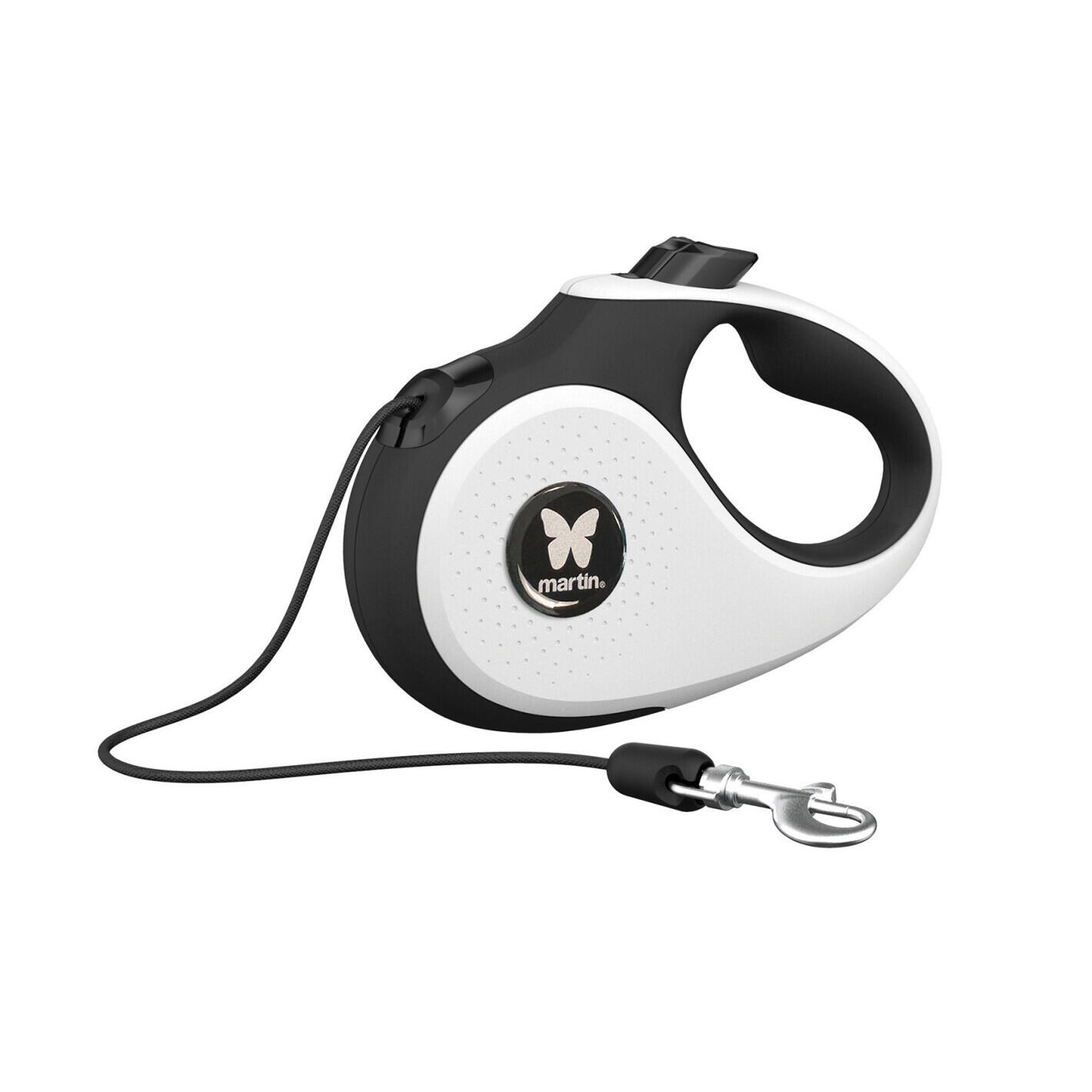 Martin Sellier - Laisse Pour Chien Cordon Martin Sellier 2 Soft S - Laisse - Noir - 5 M - Decathlon