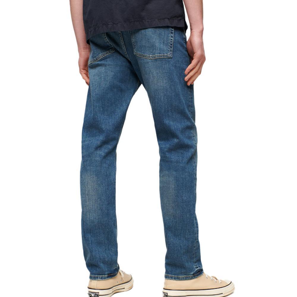 Jean Droit Bleu Homme Superdry Vintage Sum 2/5