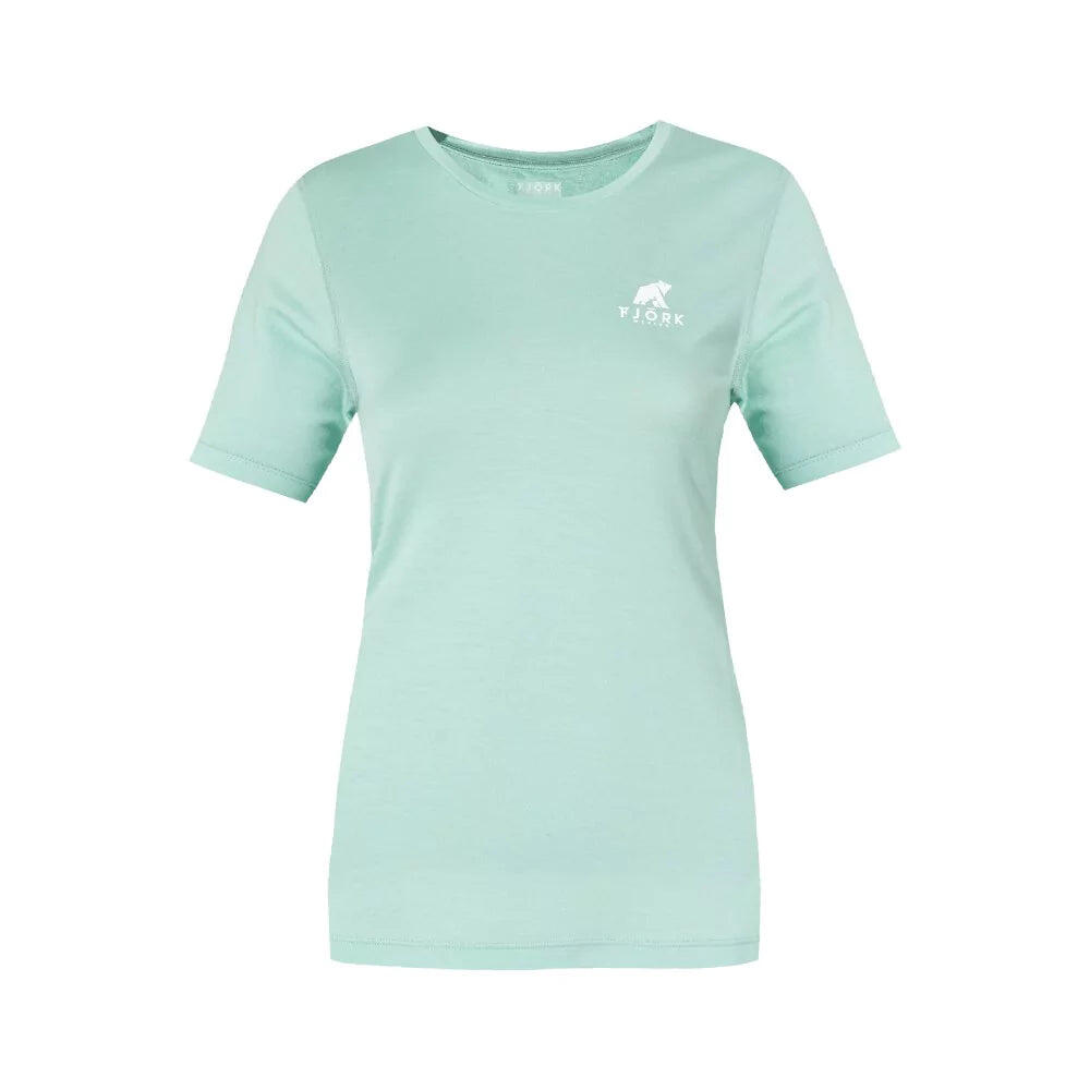 T-shirt de trekking en mérinos Femme 3/7
