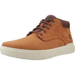 Baskets Timberland Modèle Seneca Bay Mid Lace Up Couleur Marron
