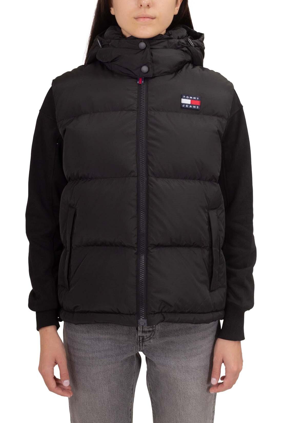 Piumino Alaska Giubbotto Tommy Hilfiger Nero Piumino Donna