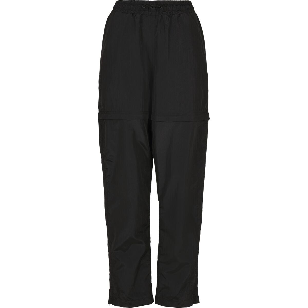 Urban Classics - Pantalon Femme Urban Classics Shiny Crinkle Nylon Zip-grandes Tailles - Pantalons - Noir - Decathlon