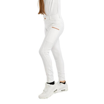 Wedstrijdbroek met volledige grip voor meisjes montar millie rosegold
