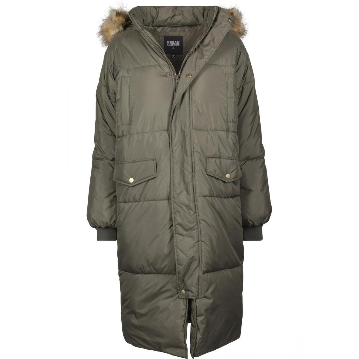 Urban Classics - Parka Femme Urban Classic Oversize Coat - Parka - Noir - Decathlon