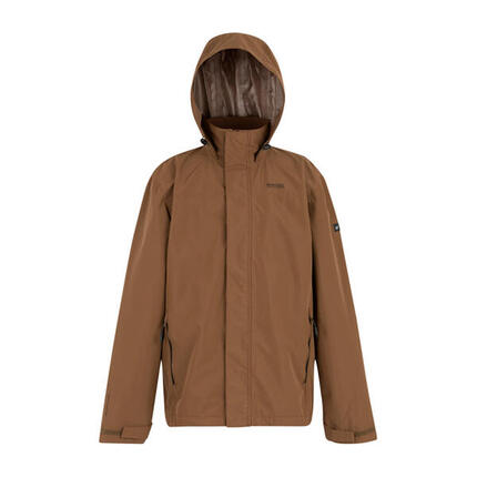 Veste Imperméable MATT Homme (Kaki Foncé / Noir)