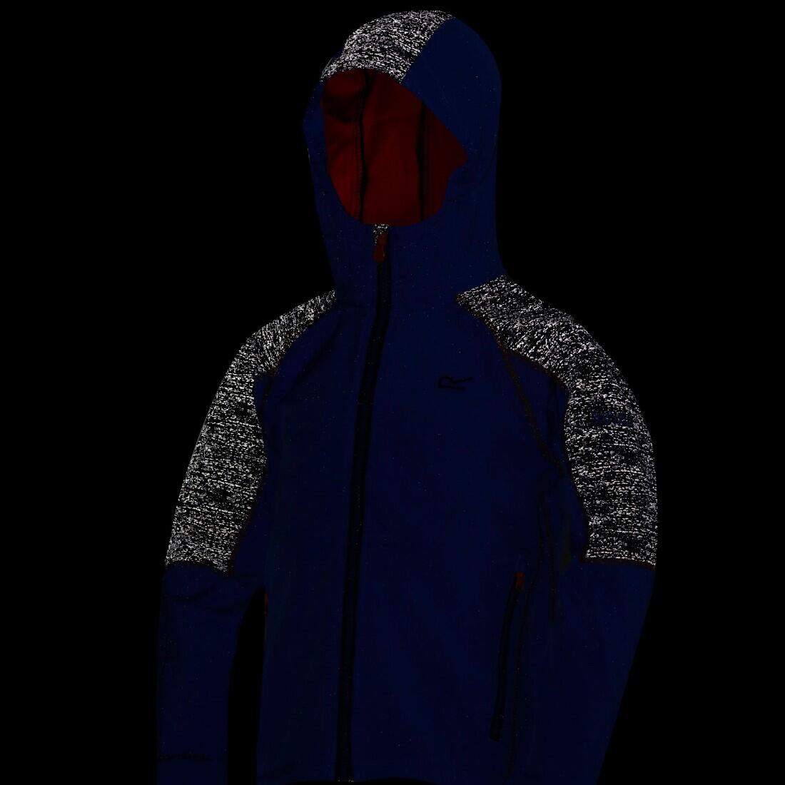 Regatta Kinder Softshelljacke Acidity II mit reflektierenden Details 3/3