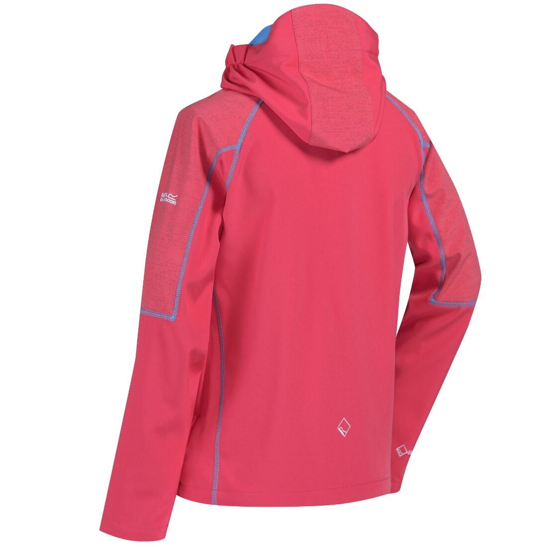 Regatta Kinder Softshelljacke Acidity II mit reflektierenden Details 2/3