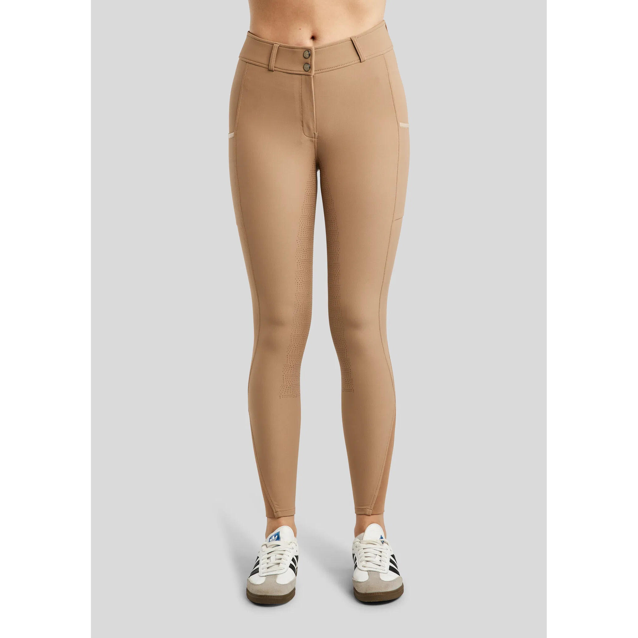 Pantalón de equitación Full Grip Montar Megan 3/4