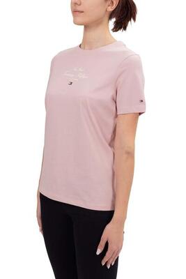 T-shirt donna regular con logo