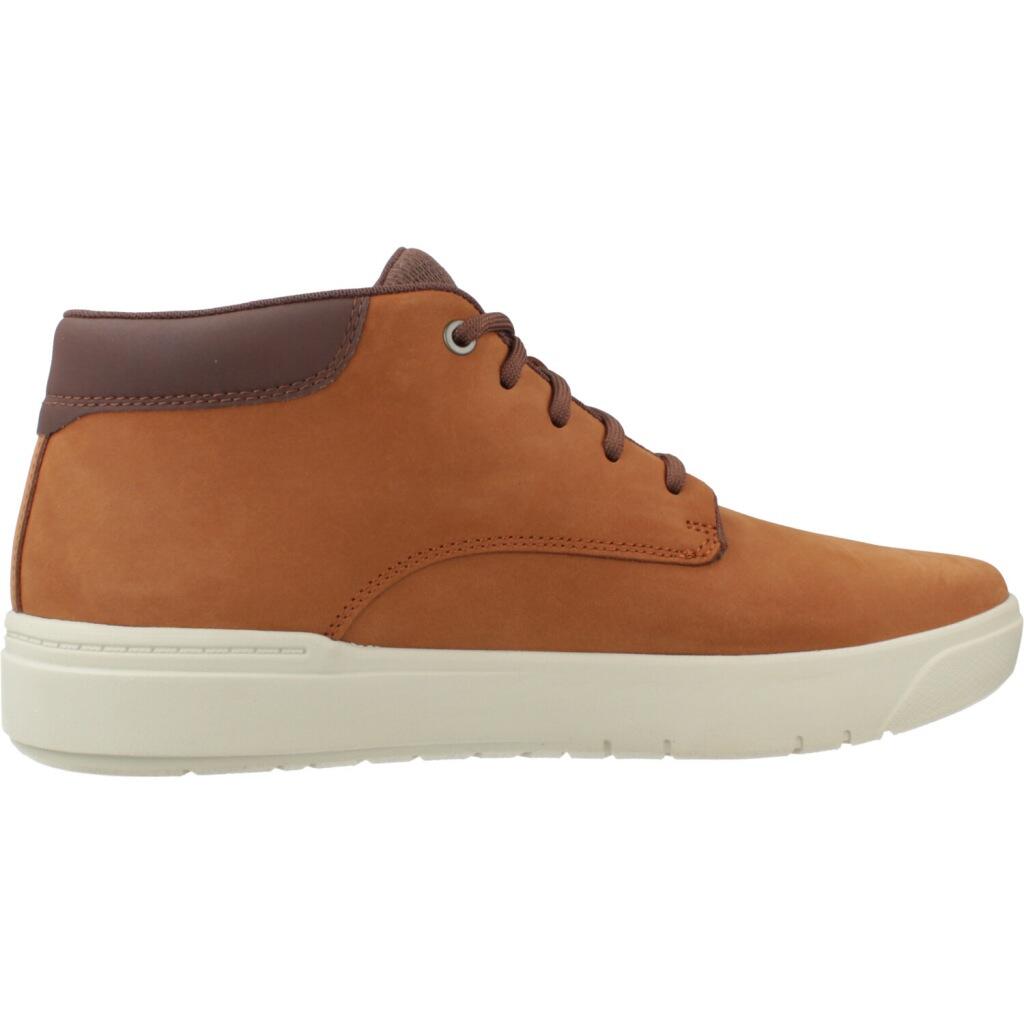 Ténis Timberland Modelo Seneca Bay Mid Lace Up Cor Castanho 4/5