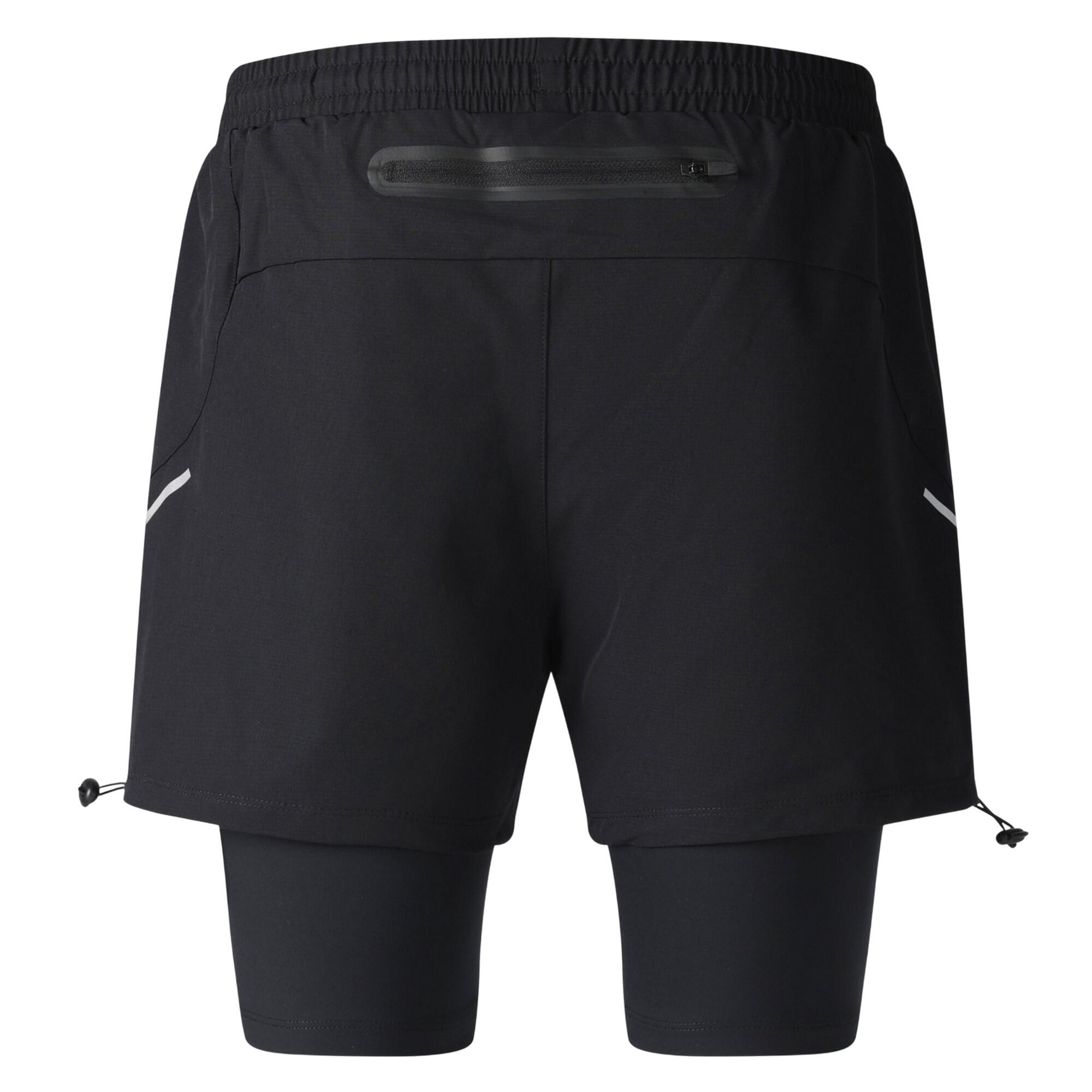 Short Hybride PRO TRAINING ELITE Homme (Noir) 2/2