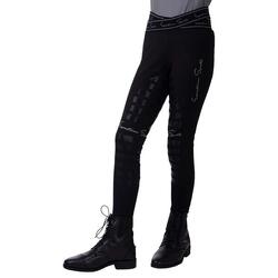 Legging équitation leg grip fille QHP Karley
