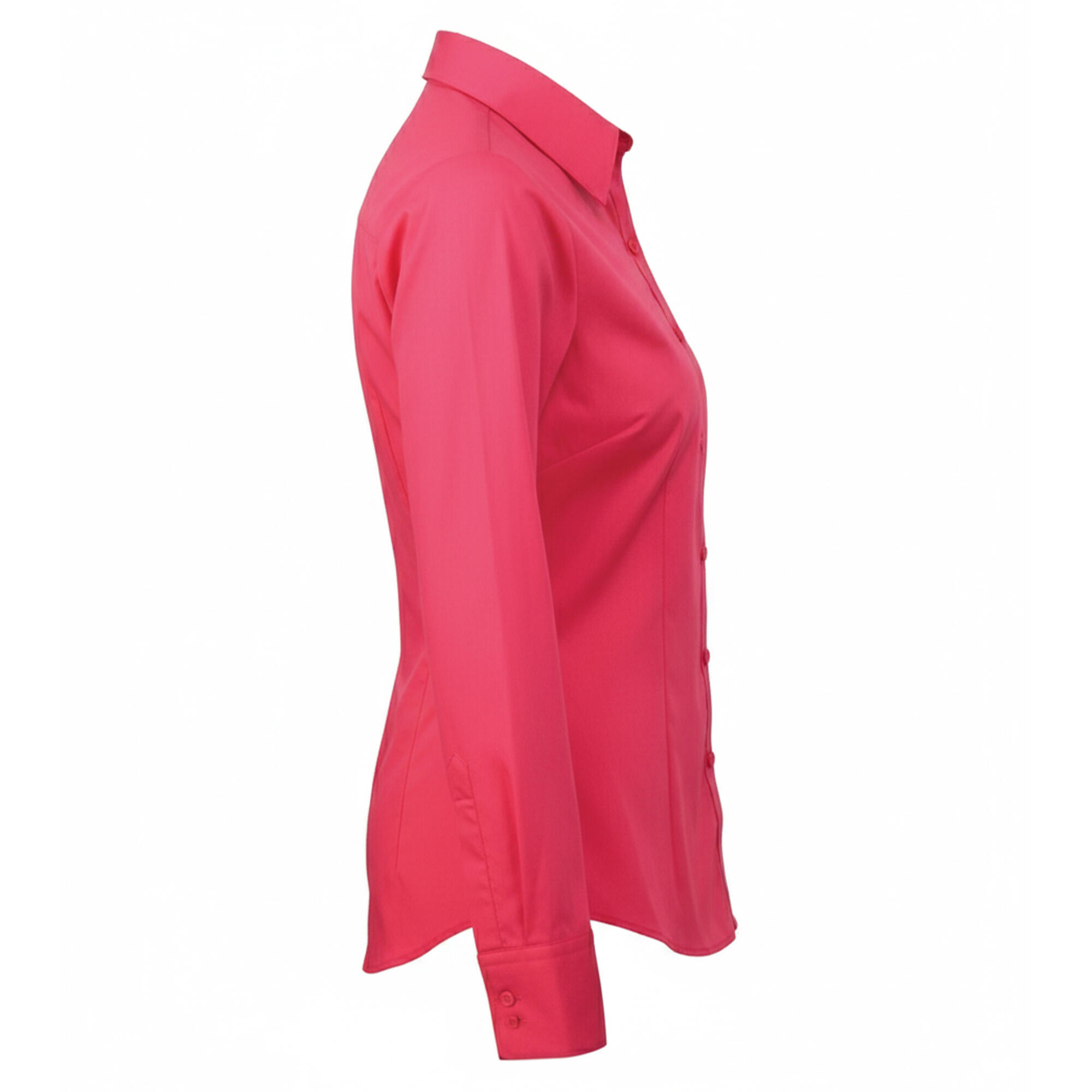 Camicetta Manica Lunga Donna Premier Rosa Acceso 6/6