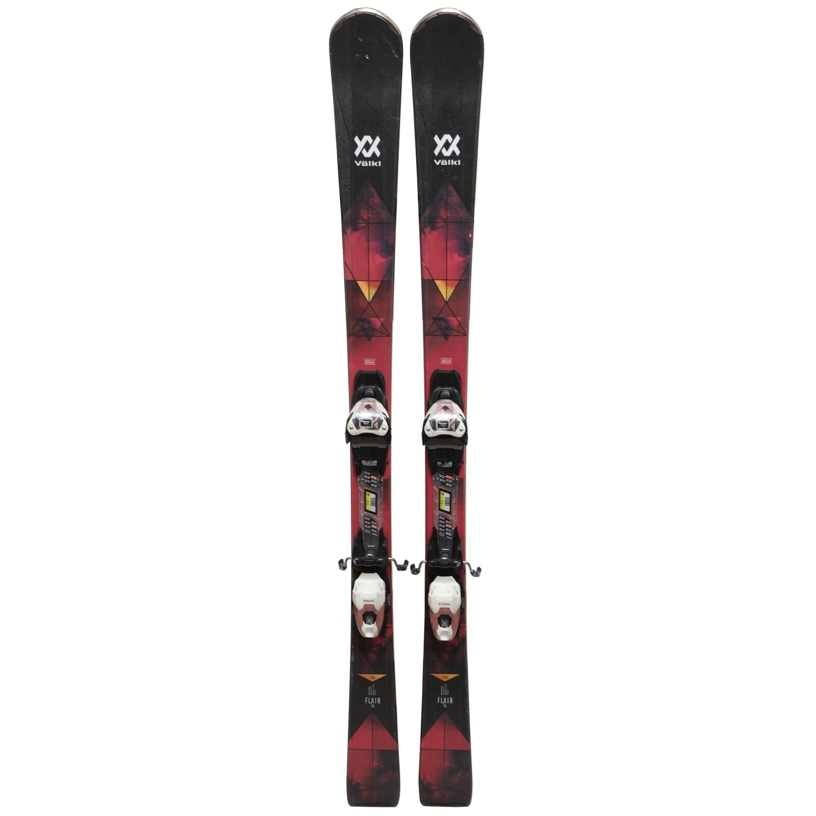RECONDITIONNE - Ski Volkl Flair 76 + Fixations 2/5