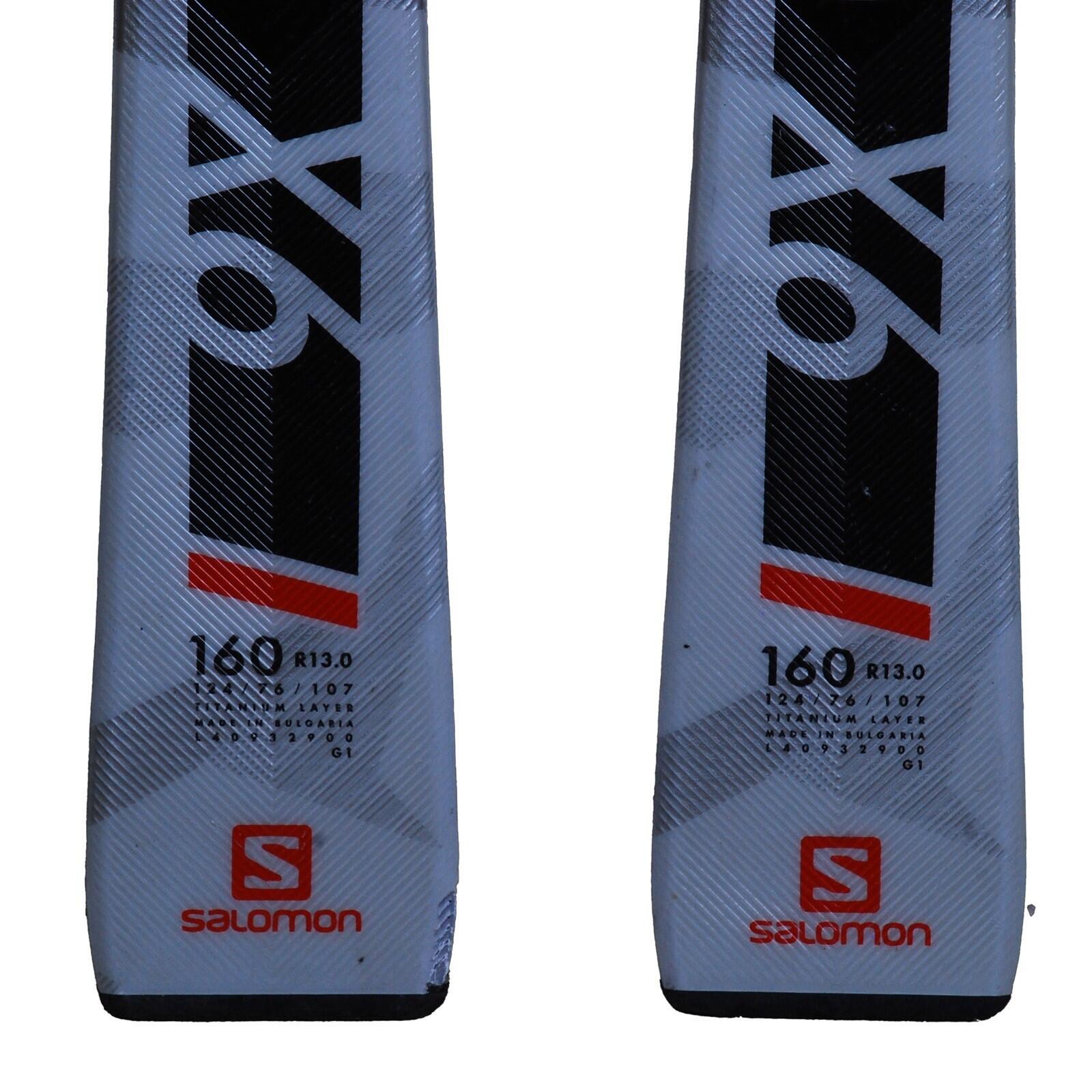RECONDITIONNE - Ski Salomon S Force X6 + Fixations 4/4