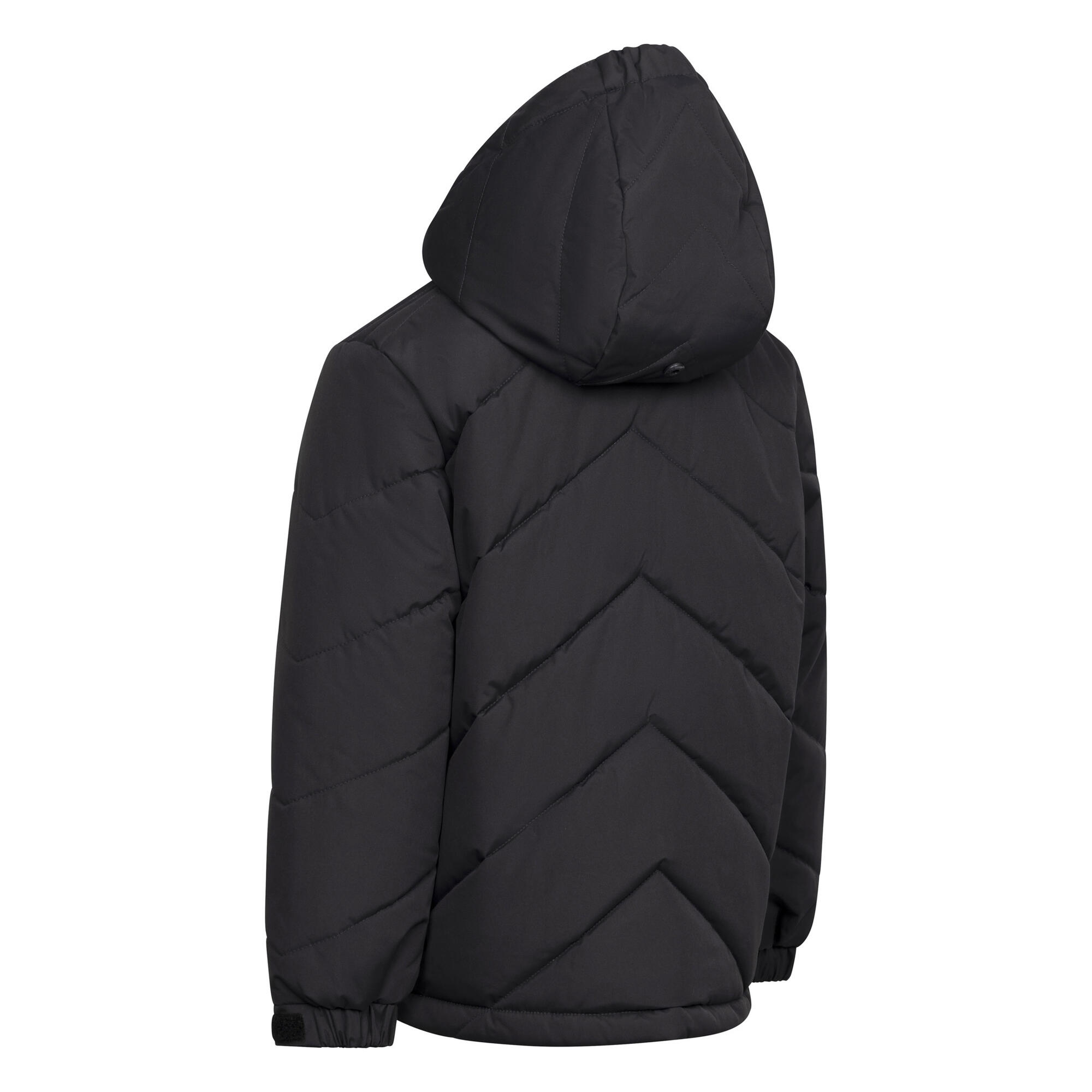 Boys Ryssa Logo Jacket (Black) 2/5