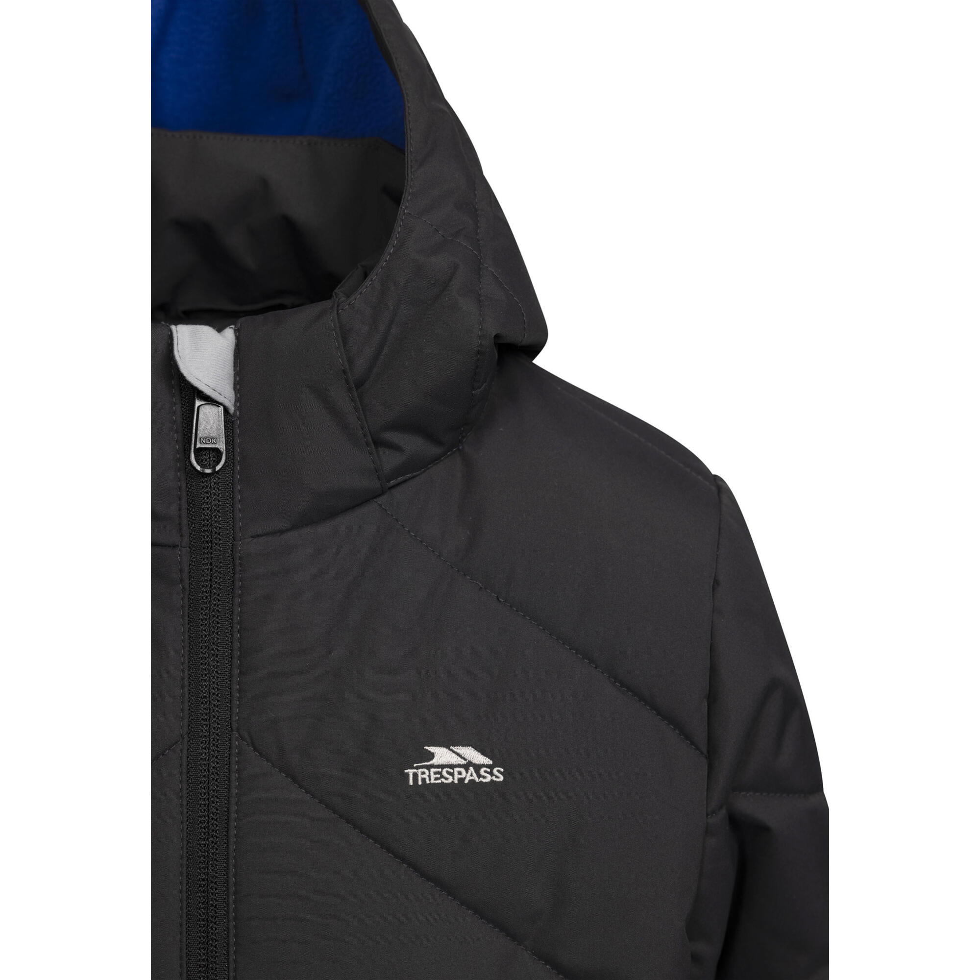 Boys Ryssa Logo Jacket (Black) 4/5