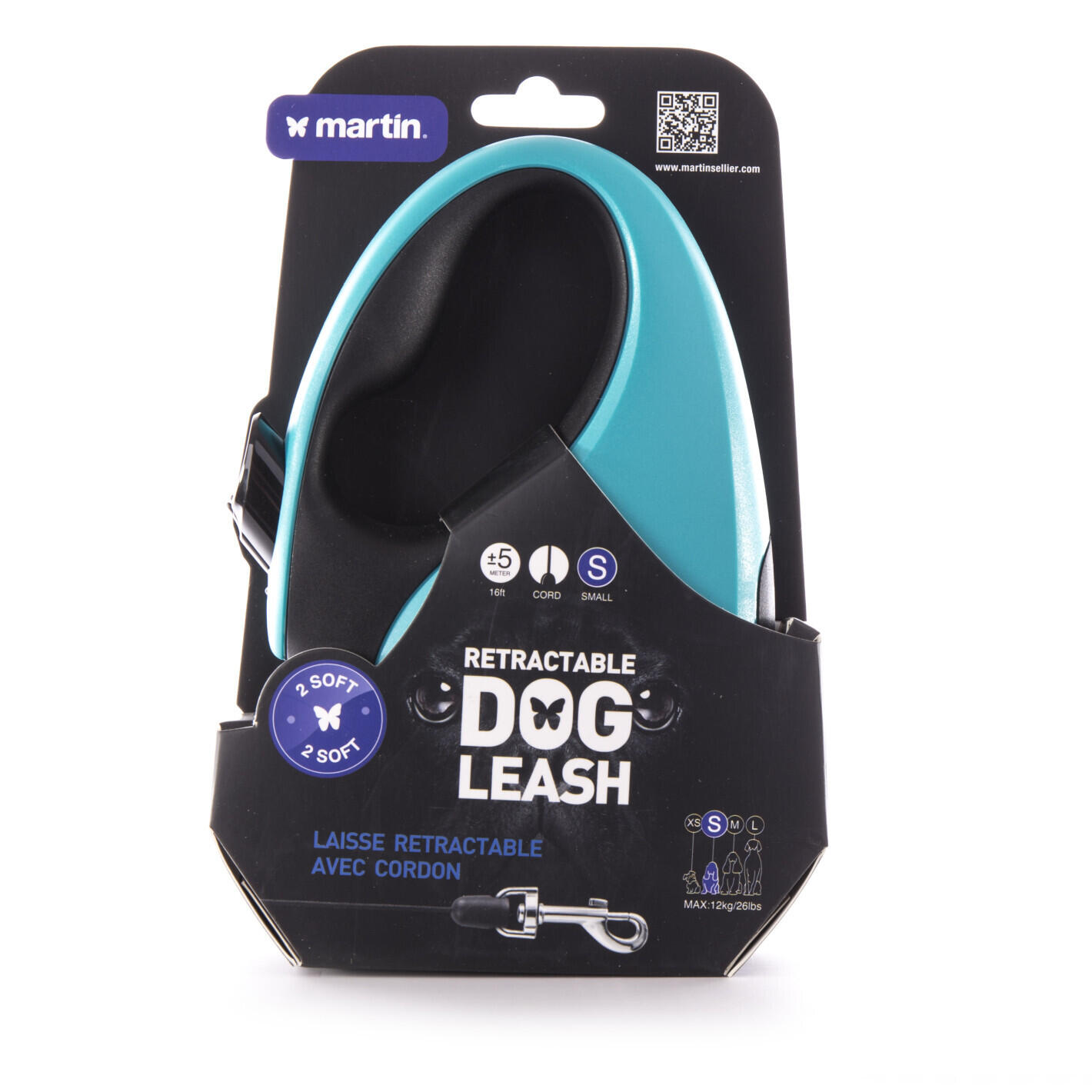 Laisse pour chien cordon Martin Sellier 2 Soft S 2/2
