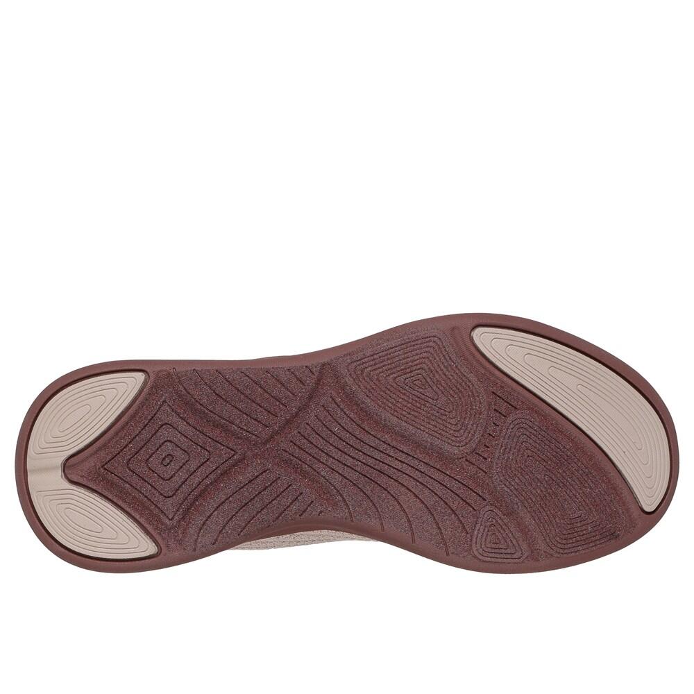 Deportivas Running Mujer Suela Plana - Modelo 117731 Natural 3/6
