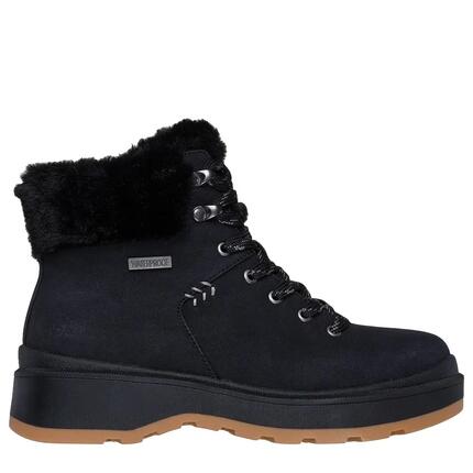 Comodo Y Calido Botin Waterproof Mujer Skechers Park City Negro