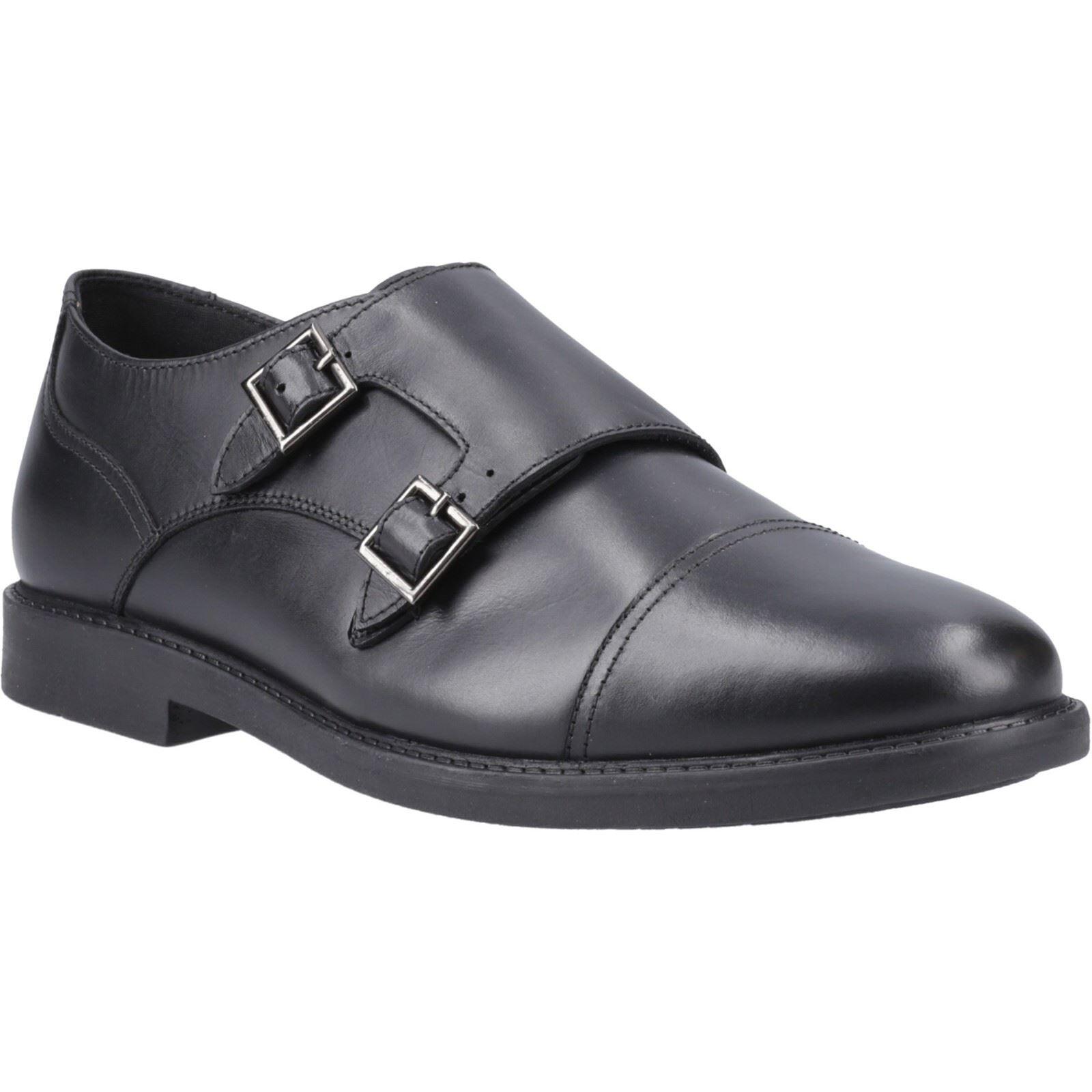 Hush Puppies Tim Monk Leather Boys's Black Shoes HUSH PUPPIES | Decathlon