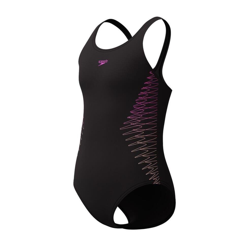 Dziecięcy 1-częściowy kostium kąpielowy Speedo Eco Placem Muscleb