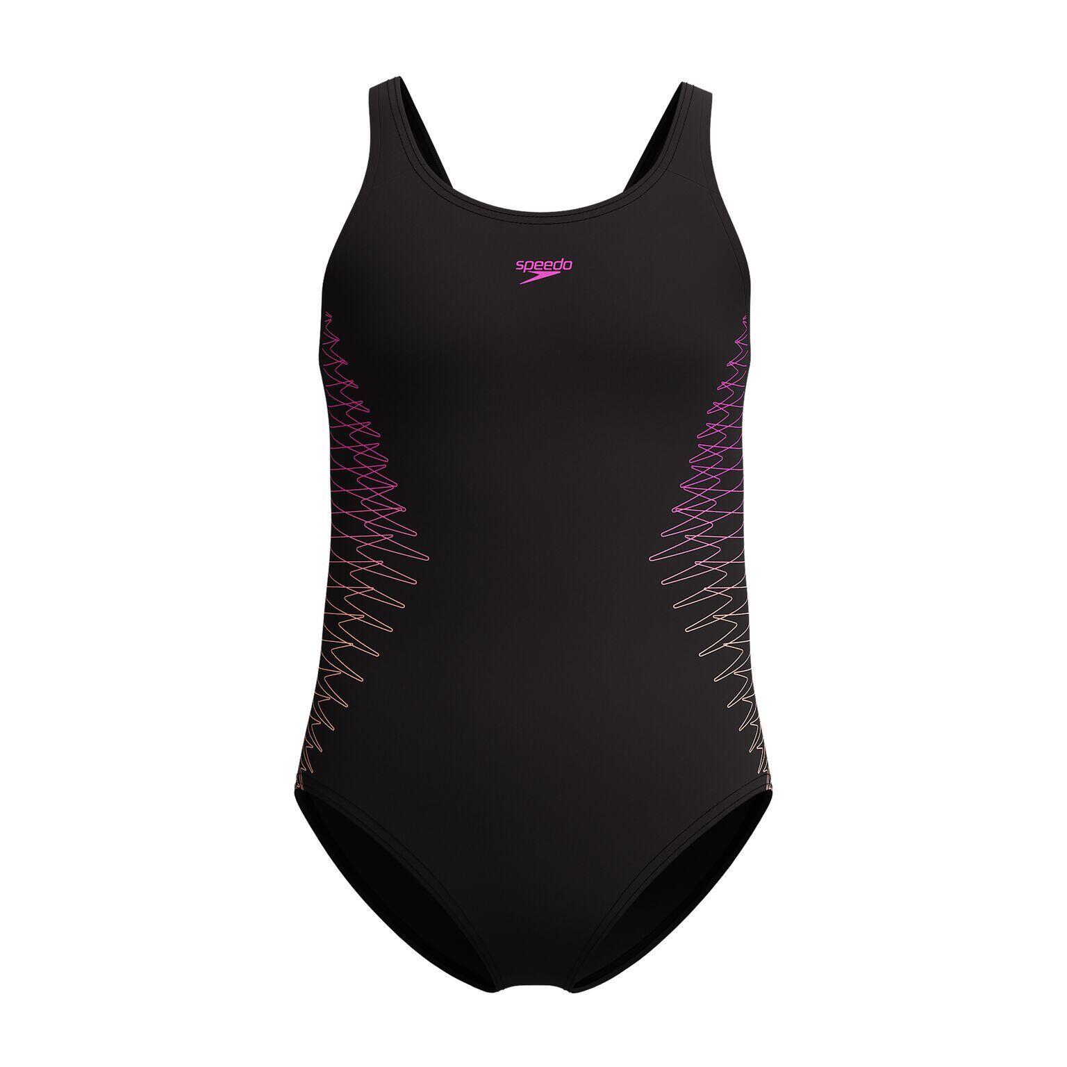 Dziecięcy 1-częściowy kostium kąpielowy Speedo Eco Placem Muscleb