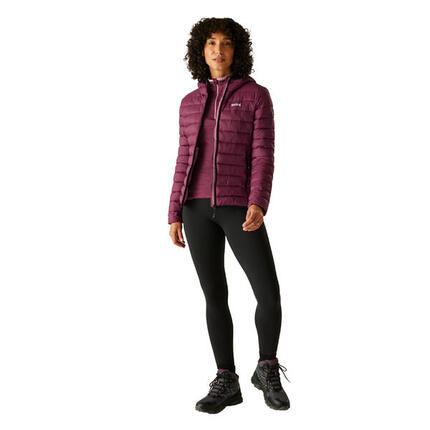 Veste Matelassée MARIZION Femme (Rouge Sombre)