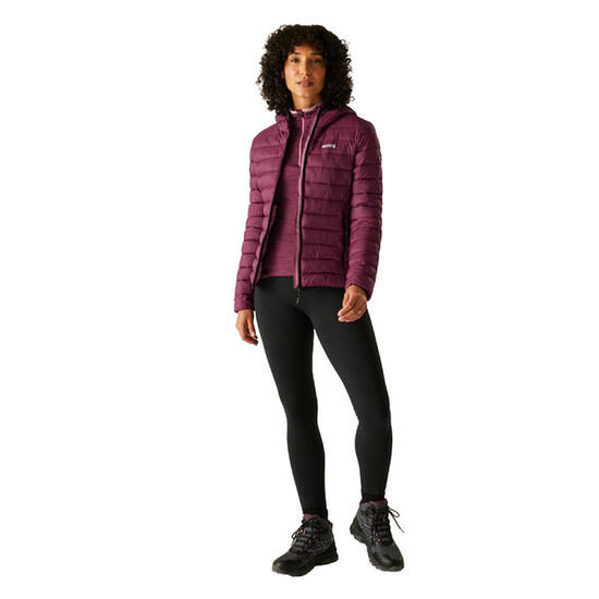 Veste Matelassée MARIZION Femme (Rouge Sombre)