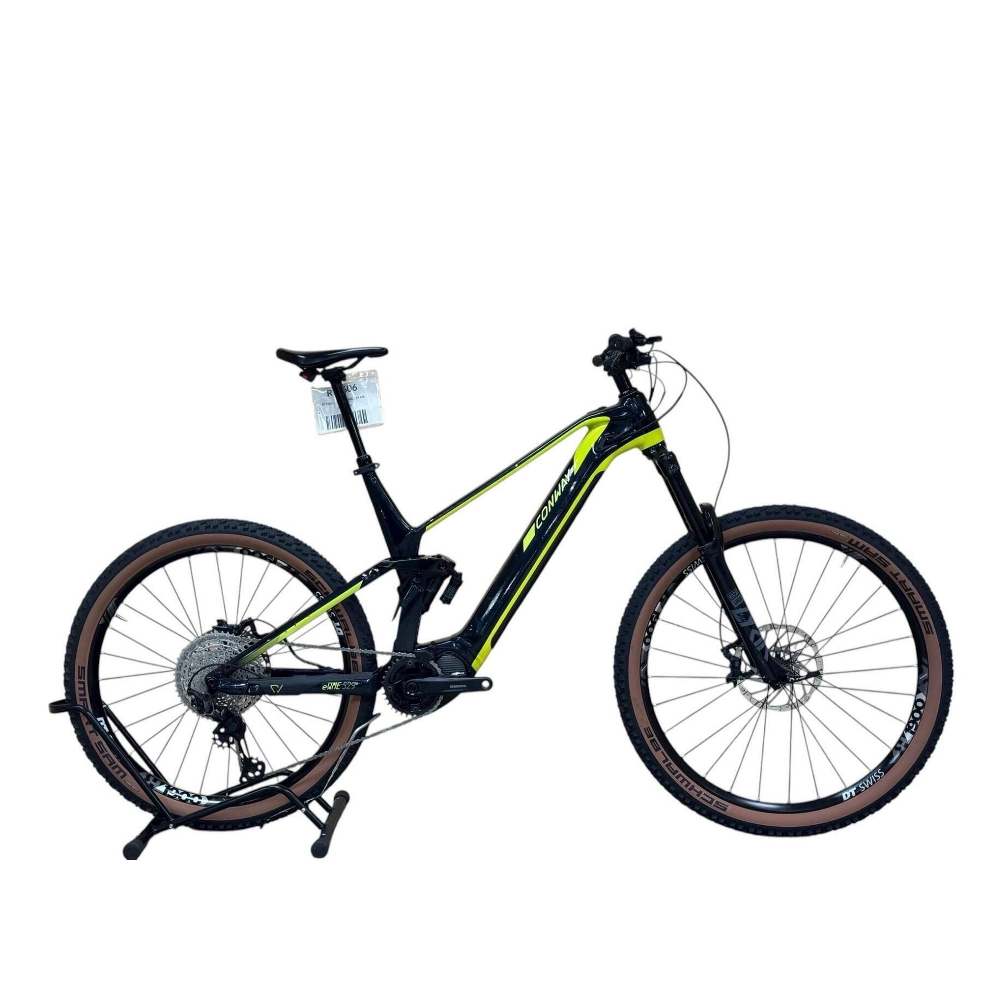 Conway - Reconditionné - Vtt Électrique Conway Ewme 529 Mx - Comme Neuf - Vélo Tout Terrain - Noir|vert - 48 Xl - Decathlon