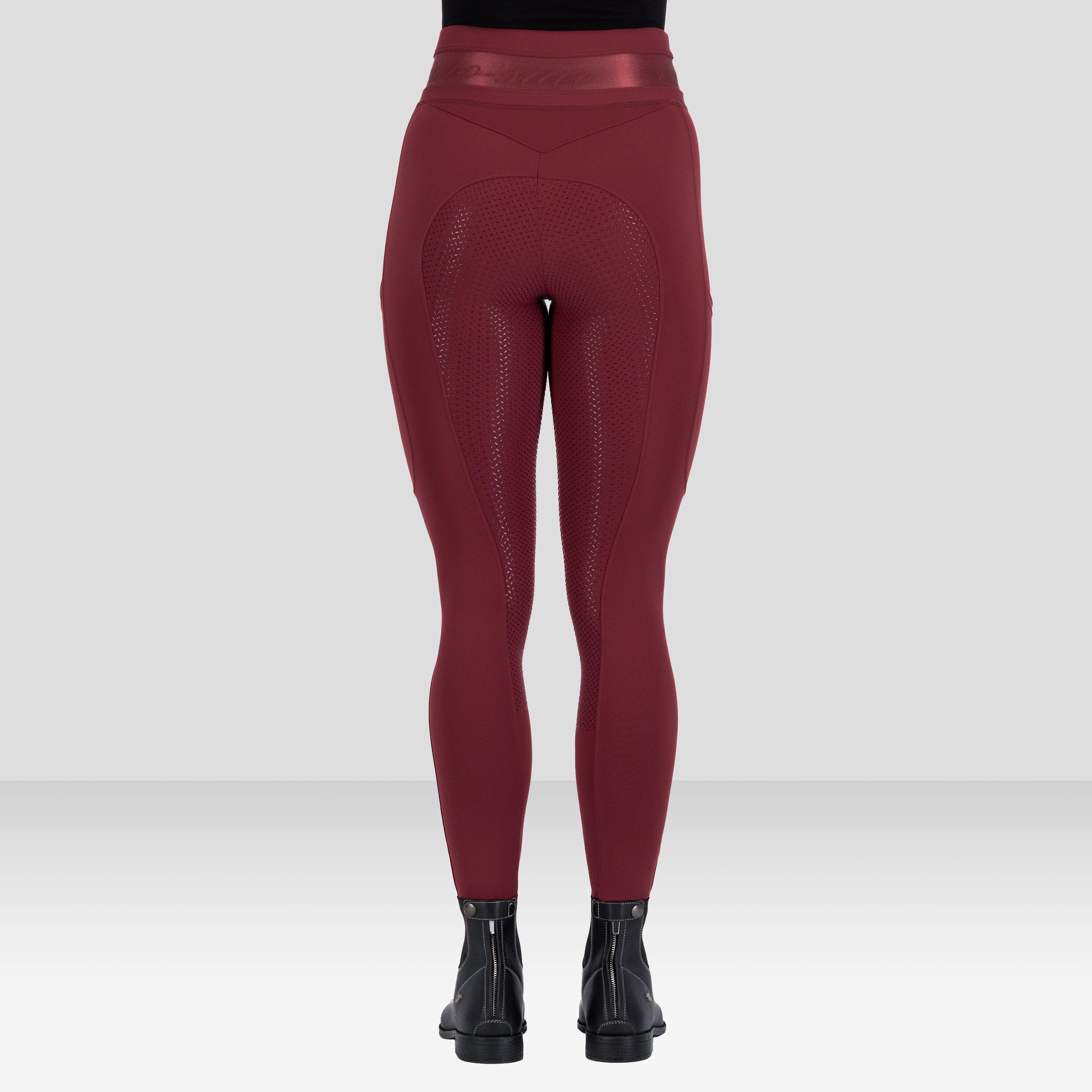 Leggings da equitazione full grip da donna Euro-Star Ares 3/5