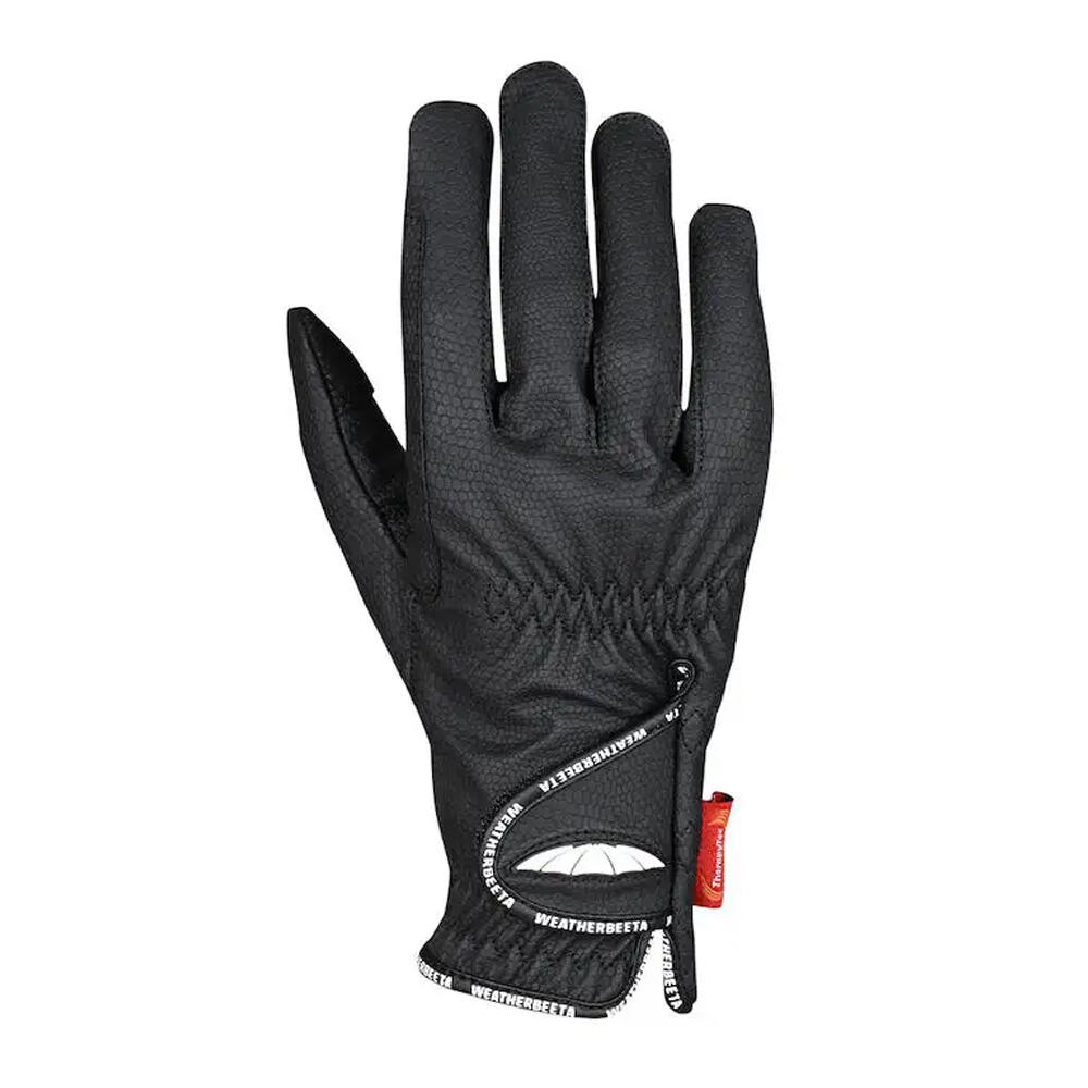 WEATHERBEETA Unisex Adult TherapyTec Riding Gloves (Black)