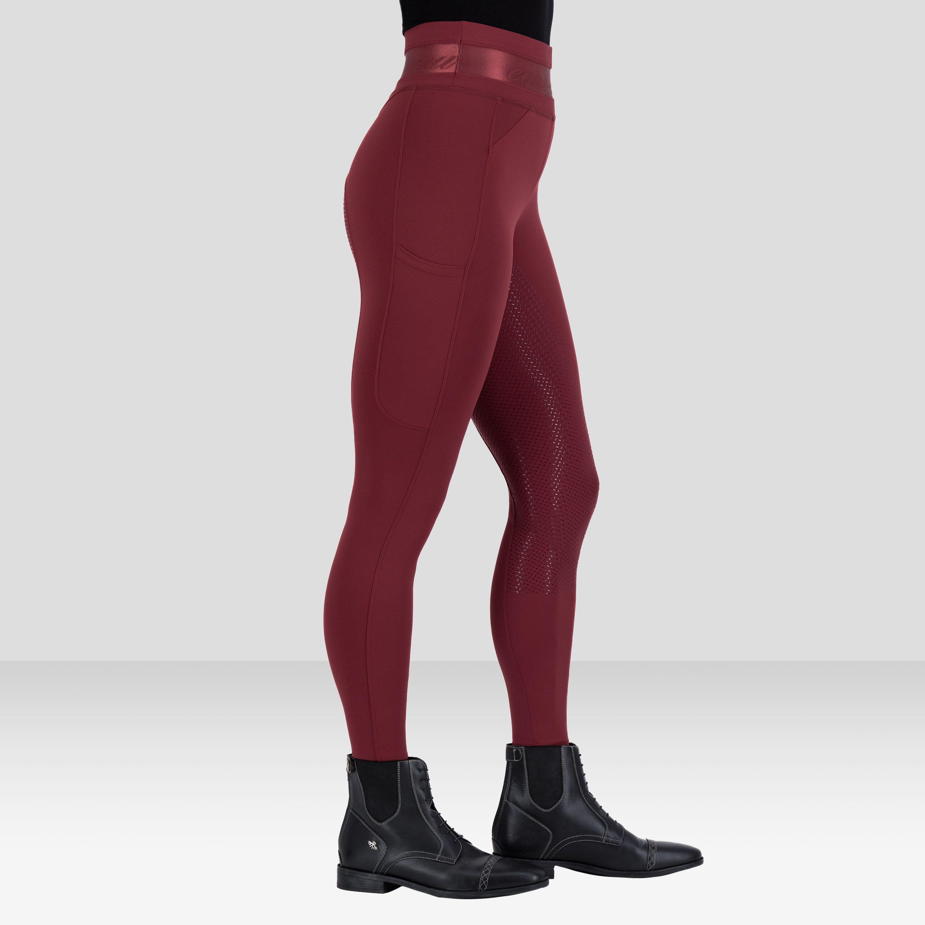 Leggings da equitazione full grip da donna Euro-Star Ares 4/5