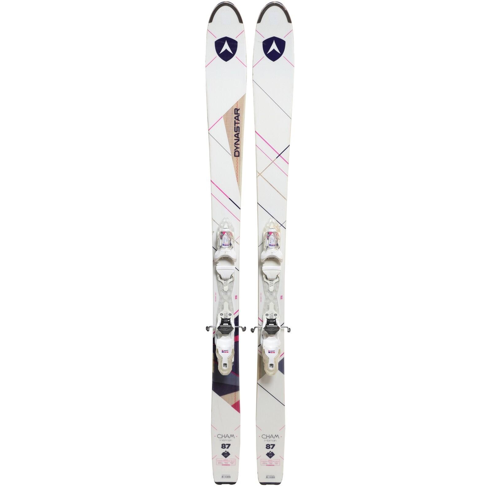 RECONDITIONNE - Ski Dynastar Cham 87 + Fixations 2/4