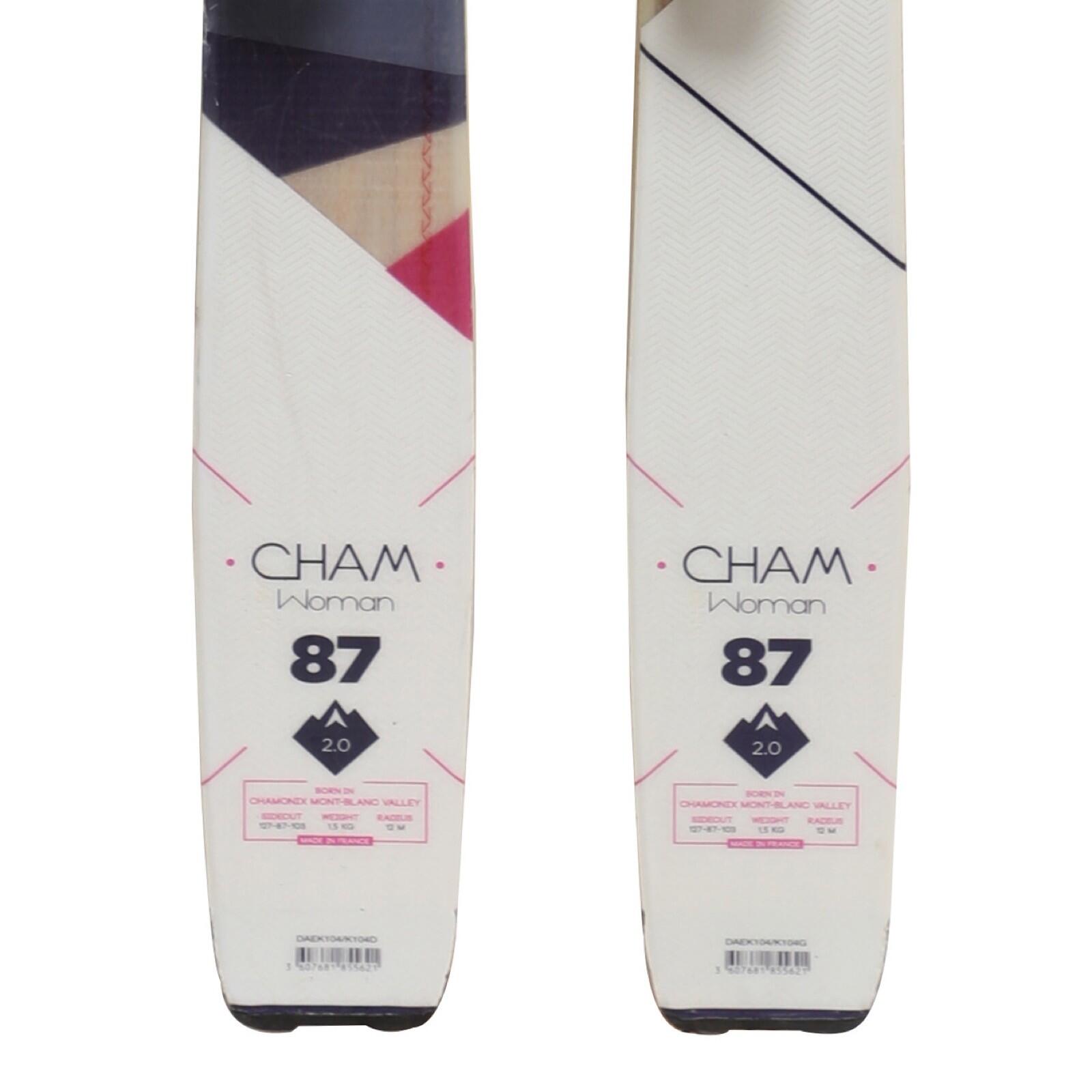 RECONDITIONNE - Ski Dynastar Cham 87 + Fixations 4/4